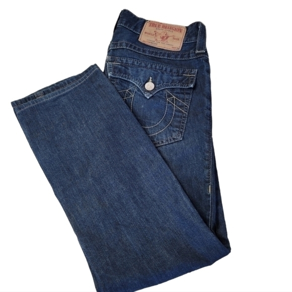 True Religion Women's Dark Blue Jeans - Picture 2 of 7